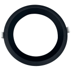 SWITCHLITE - Collerette alum. Noire Ø230 pour LumiCWS DL157234,