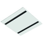 SWITCHLITE - Louvre CWS? - Dalle LED à réflecteur 622x622 non équipée Noire