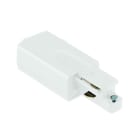 SWITCHLITE - Embout d'alimentation gauche pour rail monophasé Global blanc