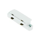 SWITCHLITE - Raccord droit pour rail monophasé Global blanc