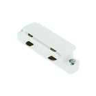SWITCHLITE - Raccord droit pour rail triphasé Global blanc