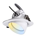 SWITCHLITE - ApexCWS? - Encastré Rond orient. 240V WS 28/38W 90° IRC90 CS 3000/4000/5700K BL