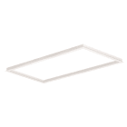 SWITCHLITE - Kit d'encastrement aluminium pr dalle 1200x600mm Blanc