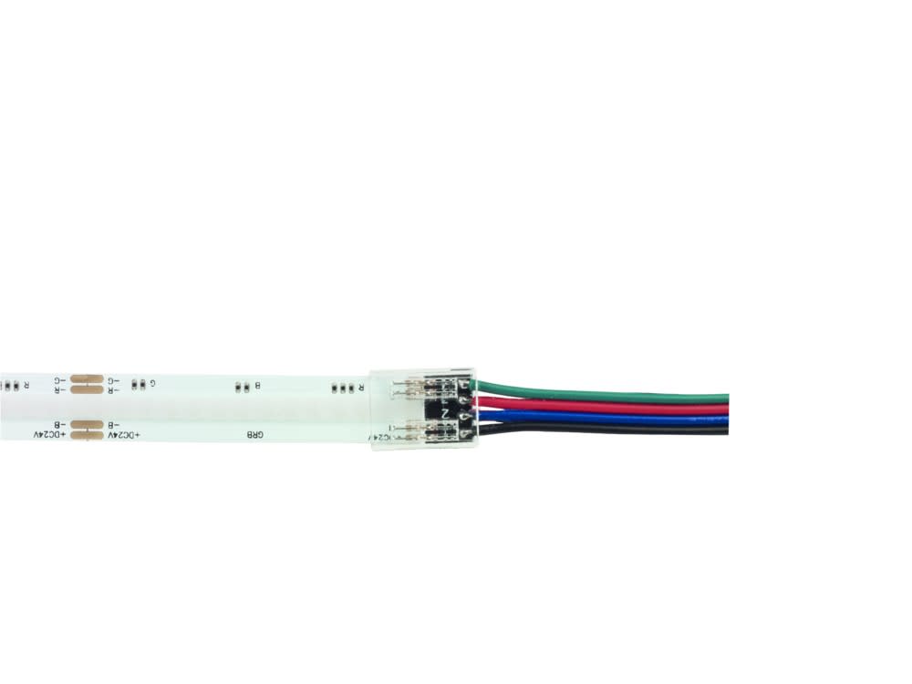 SWITCHLITE - LEDlineCOB - Connecteur câblé ruban LED COB RGB 24V IP20