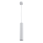 SWITCHLITE - BILA - Suspension décorative GU10 fonte alu Ø60mm H.300mm IP20 sans lampe Bl