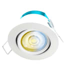 SWITCHLITE - ONExCSR? - Spot coupe-feu IP65/IP50 basc UGR19 3.5/5.5/7W 27-30-40K grad.