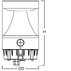 SWITCHLITE - PathwayCSR? - Tête reflecteur IP65 Détection 12/16/20W 3CCT ULR<3.5 360° IP65