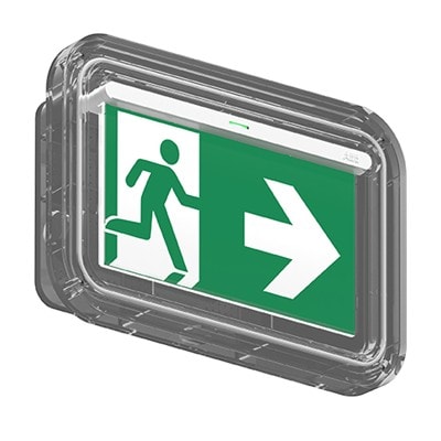 Kaufel - BrioSpot Saillie /BAES - Evac. Etanche - Led - Auto SATI Blc - NF AEAS & ENV. V+