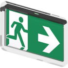 Kaufel - BrioSpot Saillie /BAES - Evacuation Led Permanent - Adressable SATI - Noir - V+