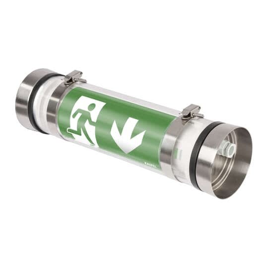 Kaufel - INDULUX / Luminaire tube évacuation inox316L adressable 100% LED - 230V - LSC