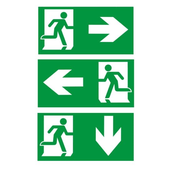 Kaufel - INDULUX/Jeu de pictogrammes évac.