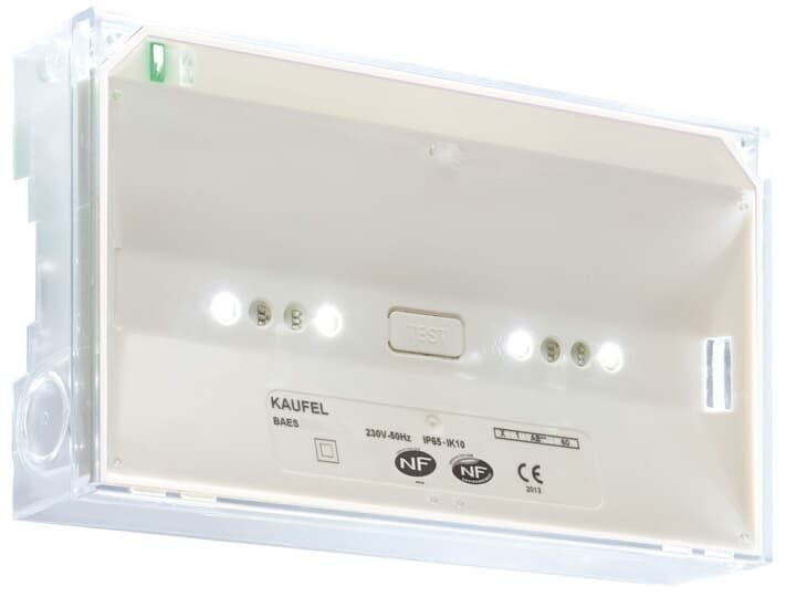 Kaufel - BRIO+/LSC ambiance adressable - 100% LED - 48 à 230V - NF AEAS - V+
