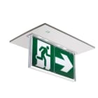 Kaufel - Brio+/Eco3/ Platine encast. + Collerette finition blanc - Dim. encast. 224x125