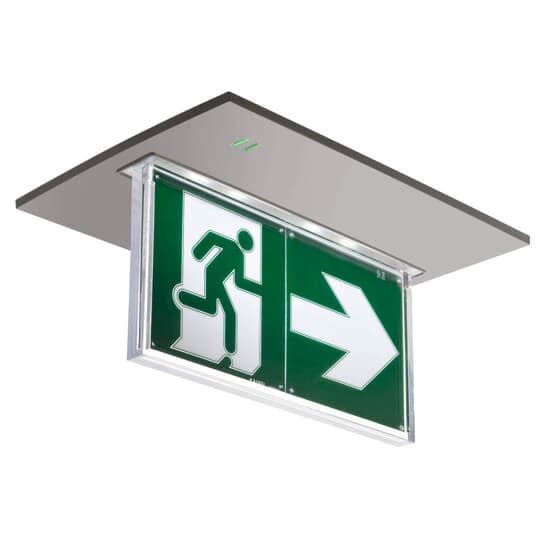 Kaufel - Brio+/Eco3/ Platine encast. + Collerette finition grise - Dim. encast. 224x125