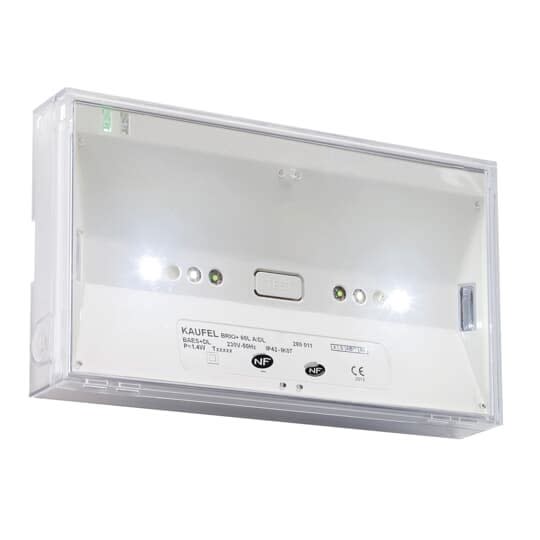 Kaufel - BRIO+/Bloc évac.. étanche adress. SATI - 100% LED - NF AEAS - BAES + DL - V+