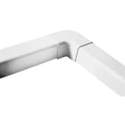 ARTIPLASTIC - GOULCP-08BP Angle à plat 90° blanc pur 80x60mm