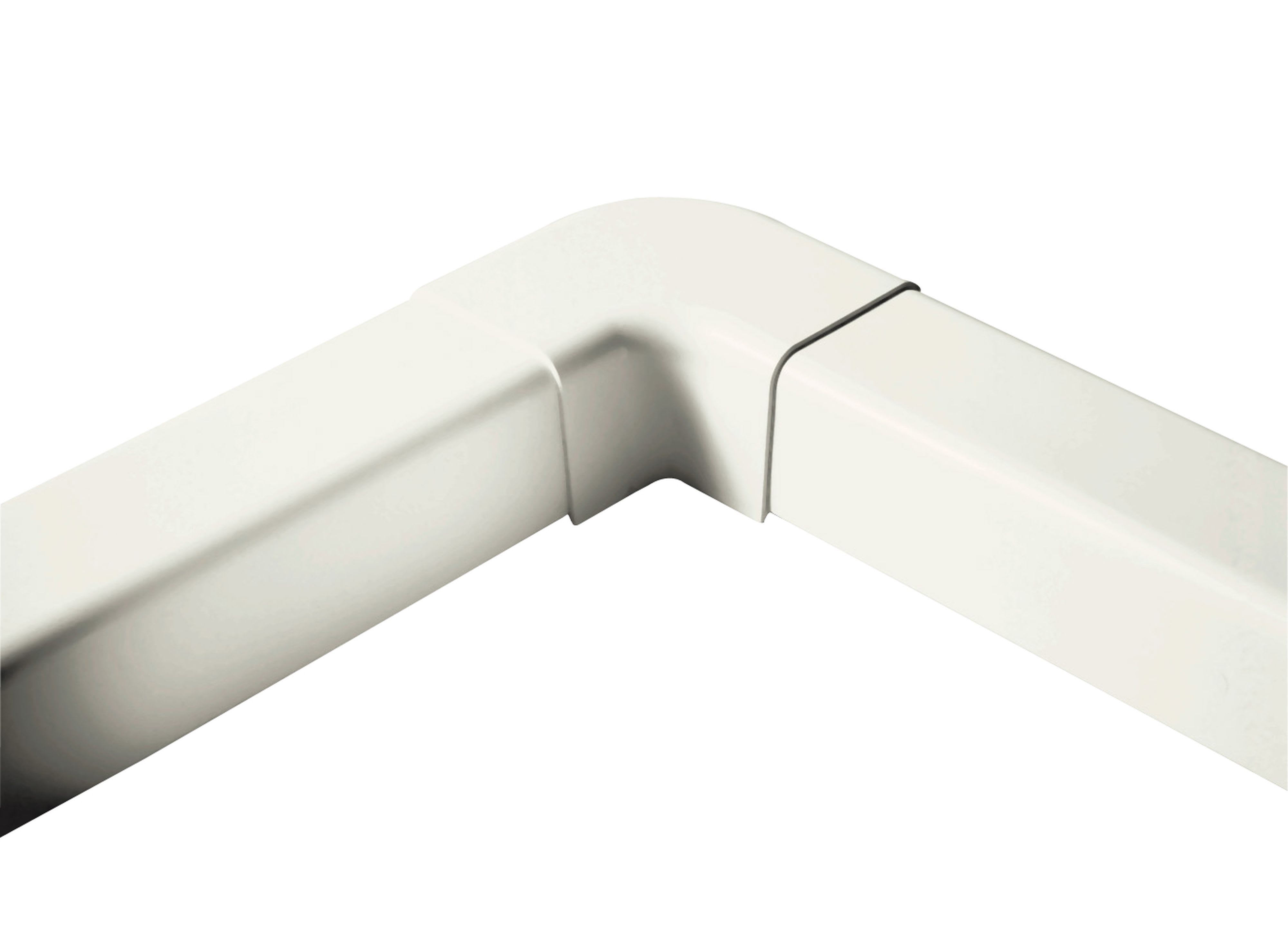 ARTIPLASTIC - GOULCP-08 Angle à plat 90° ivoire 80x60mm