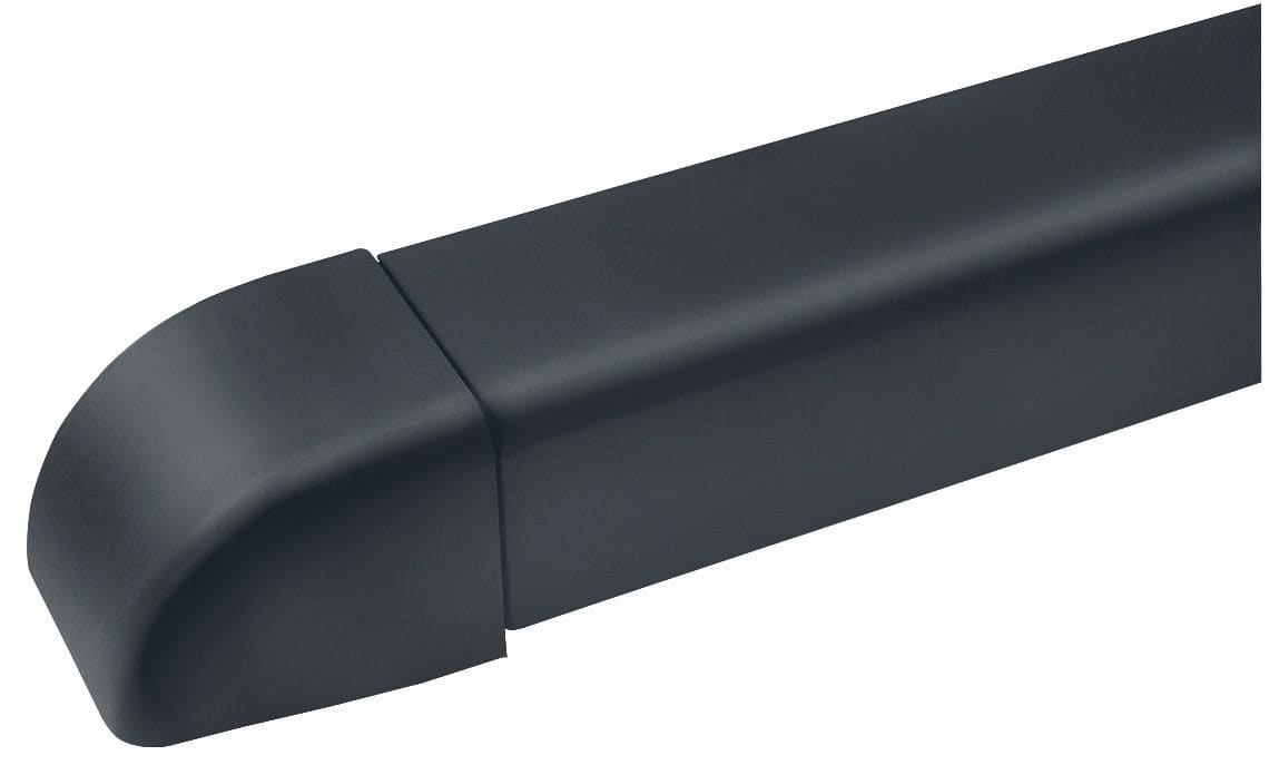 ARTIPLASTIC - 0808TT-G Bouchon gris anthracite 80x60mm / 9 par boite