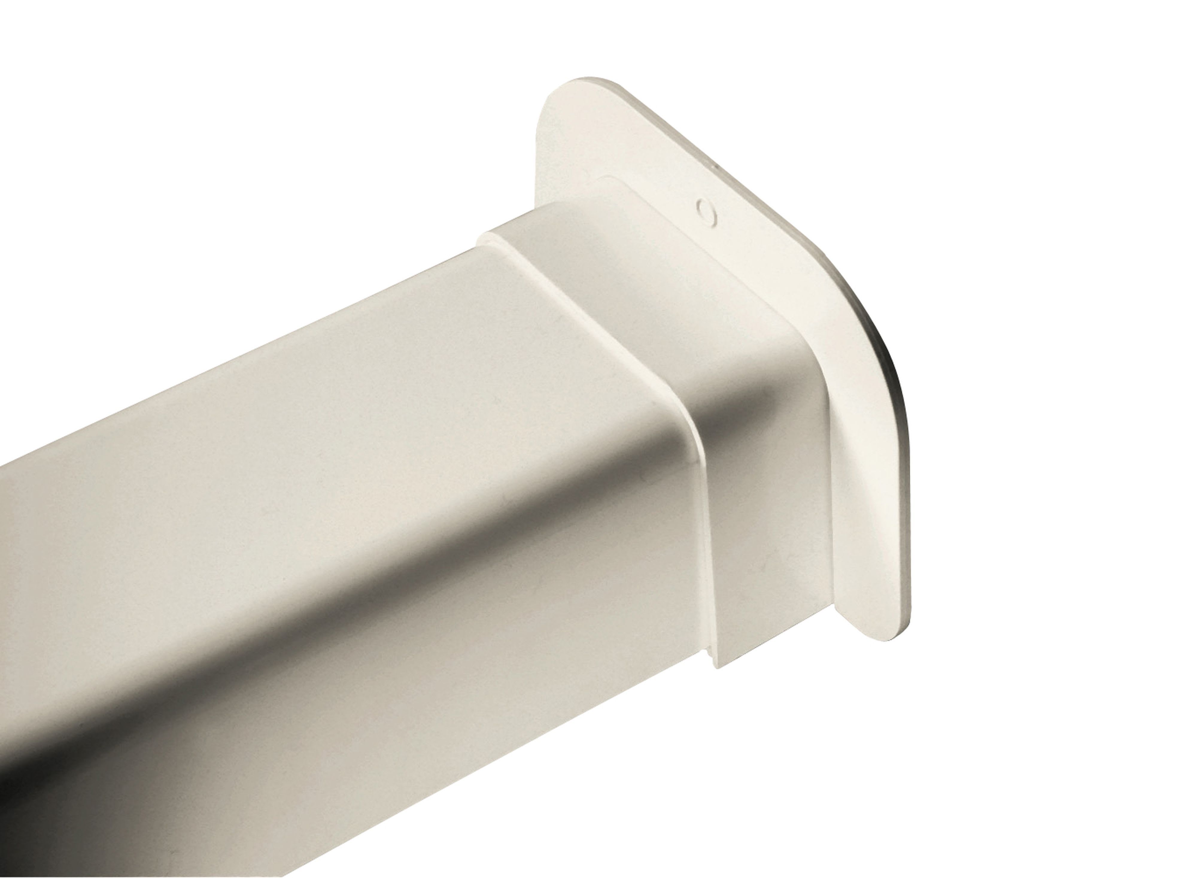 ARTIPLASTIC - GOULPM-08 Passage de mur ivoire 80x60mm