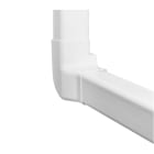 ARTIPLASTIC - GOULAVD-08BP Angle vertical droit Blanc pur 80x60mm