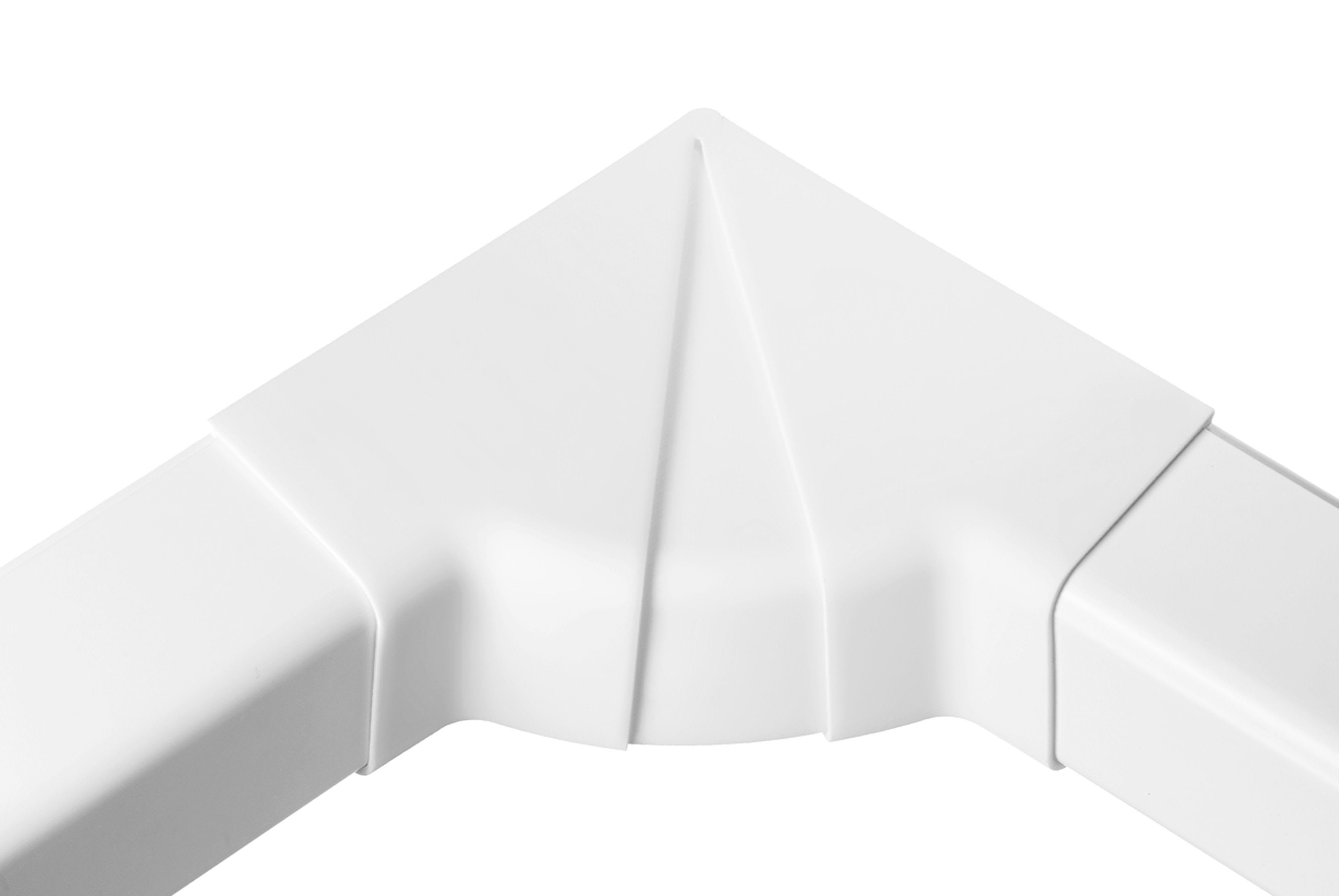 ARTIPLASTIC - GOULAI-08REGBP Angle int réglable 80° à 105° Blanc pur - 80x60mm