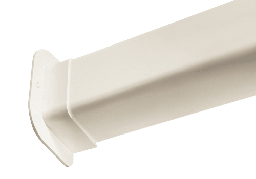 ARTIPLASTIC - 0810PM-W -  Passage de mur blanc pur 80x60mm