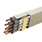 ARTIPLASTIC - 1412BCF -  Goulotte ivoire 140x90mm avec film protection - 2ml