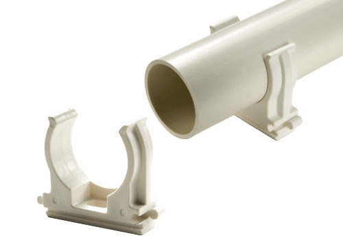 ARTIPLASTIC - B3305 - Clips fixation mur tube condensats PVC 20mm x30