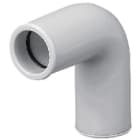 ARTIPLASTIC - 2014COR -  Coude 90° FF 20mm PVC blanc pour tube de condensats