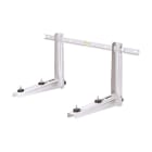 RODIGAS - SUPCD50AB support mural prémonté + niveau 800x420mm charge maxi 140 kg