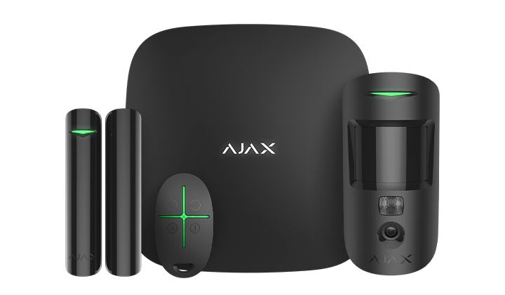 AJAX - StarterKit Cam Plus Jeweller - Black