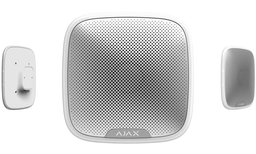 AJAX - StreetSiren Jeweller - White