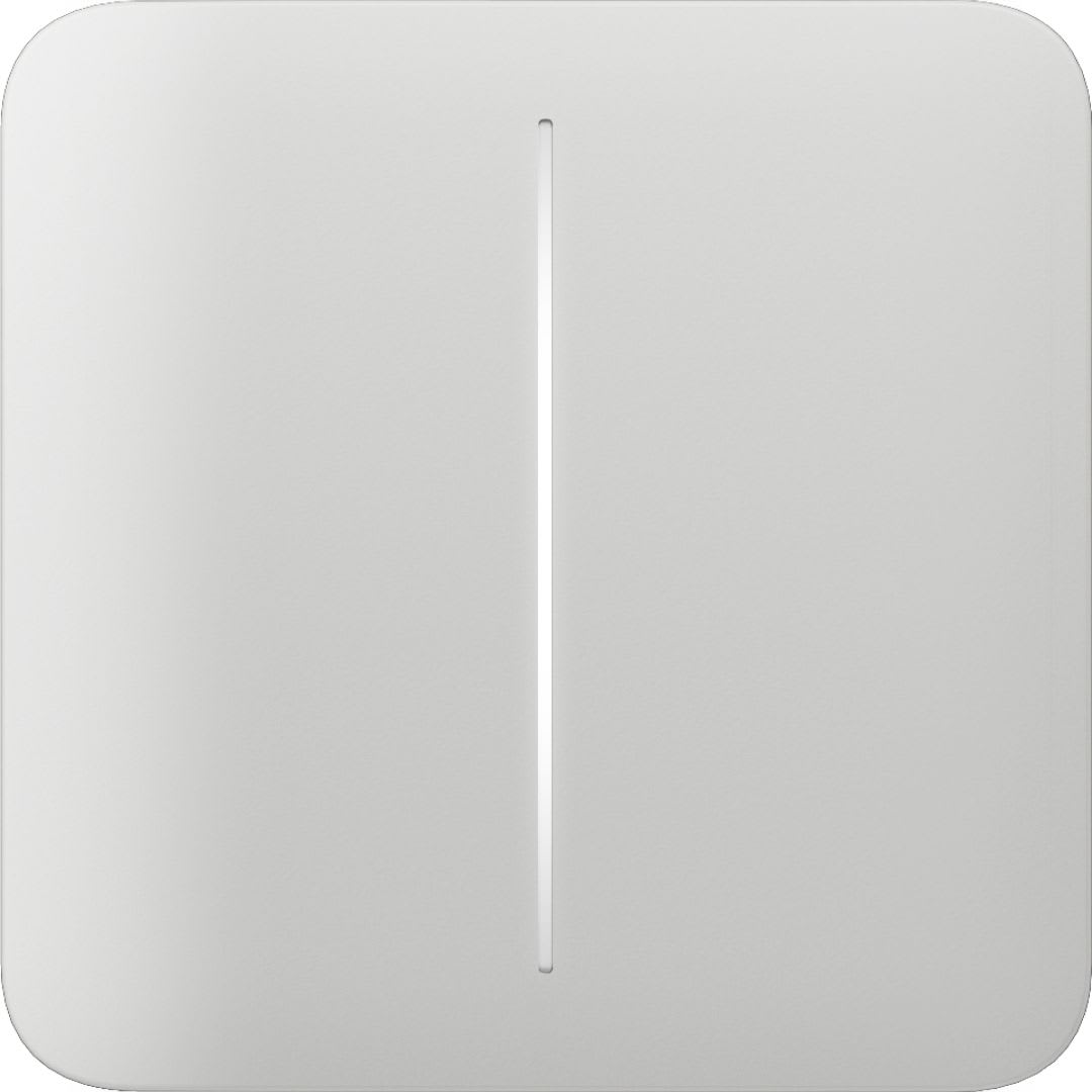 AJAX - SoloButton (2-gang) [55] Jeweller - White