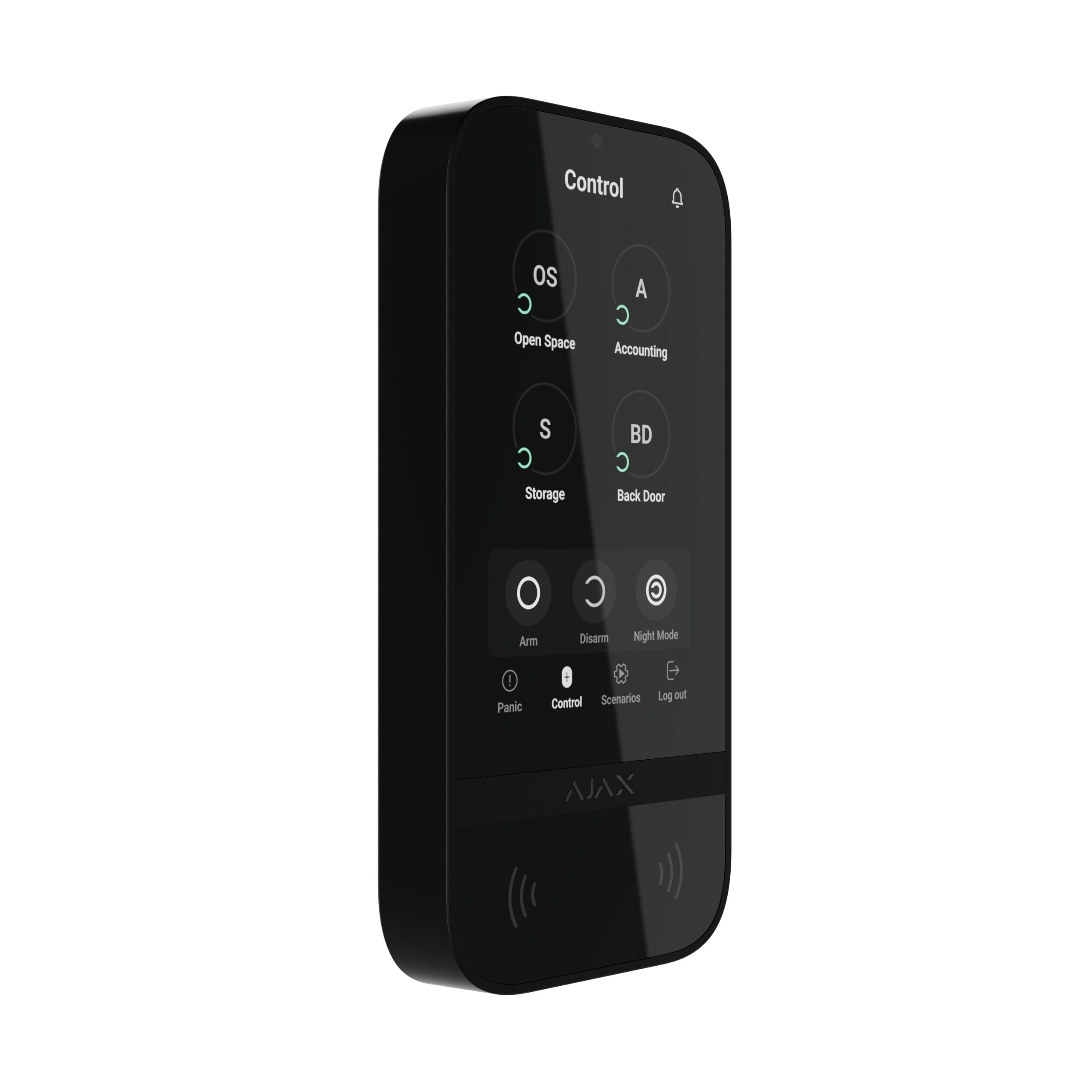 AJAX - KeyPad TouchScreen Jeweller - Black