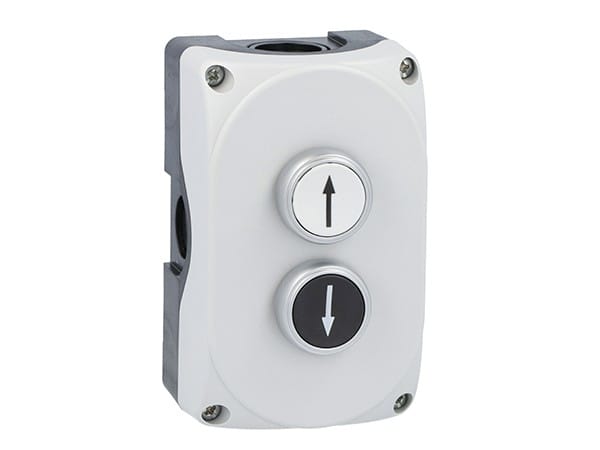LOVATO ELECTRIC - Boite a bouton grise LPZP3A8 complete