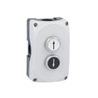 LOVATO ELECTRIC - Boite a bouton grise LPZP3A8 complete