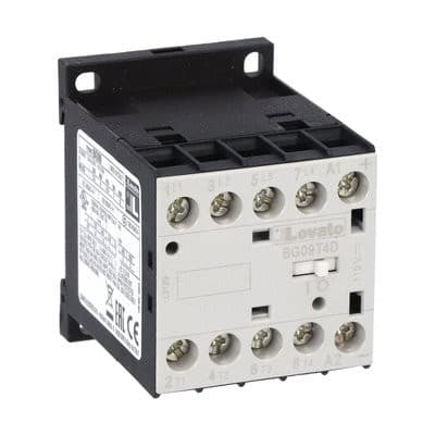 LOVATO ELECTRIC - Minicontacteur, BG09T4D, 4P NO, 20A, 110VDC