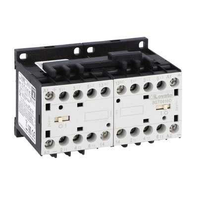 LOVATO ELECTRIC - Contacteurs-inverseurs de phase 48VDC 4kW 9A AC3 avec condamnation intégrée