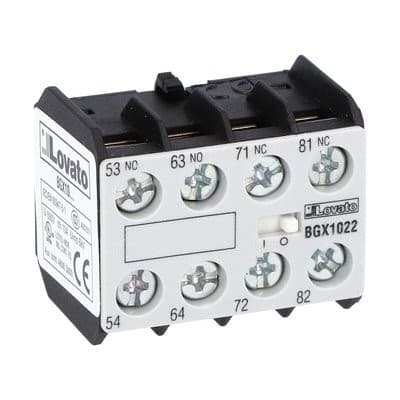 LOVATO ELECTRIC - Bloc de contact auxiliares pour contacteurs BGX, 2NO+2NF