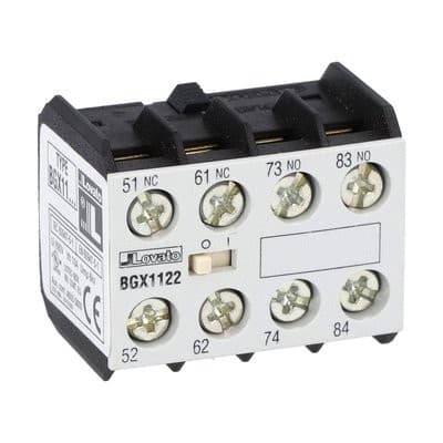 LOVATO ELECTRIC - Bloc de contact auxiliares pour contacteurs SX BGT, 2NO+2NF