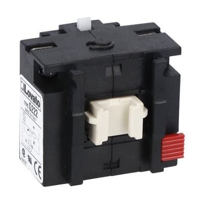 LOVATO ELECTRIC - Accrochage mecanique G222, 12VDC, pour contacteurs BF00, BF09-BF38