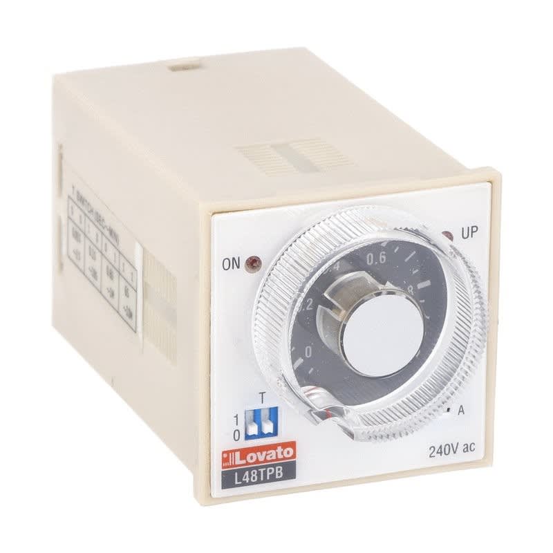 LOVATO ELECTRIC - TIME RELAY L48TPBM 220-240VAC MULTISCALE
