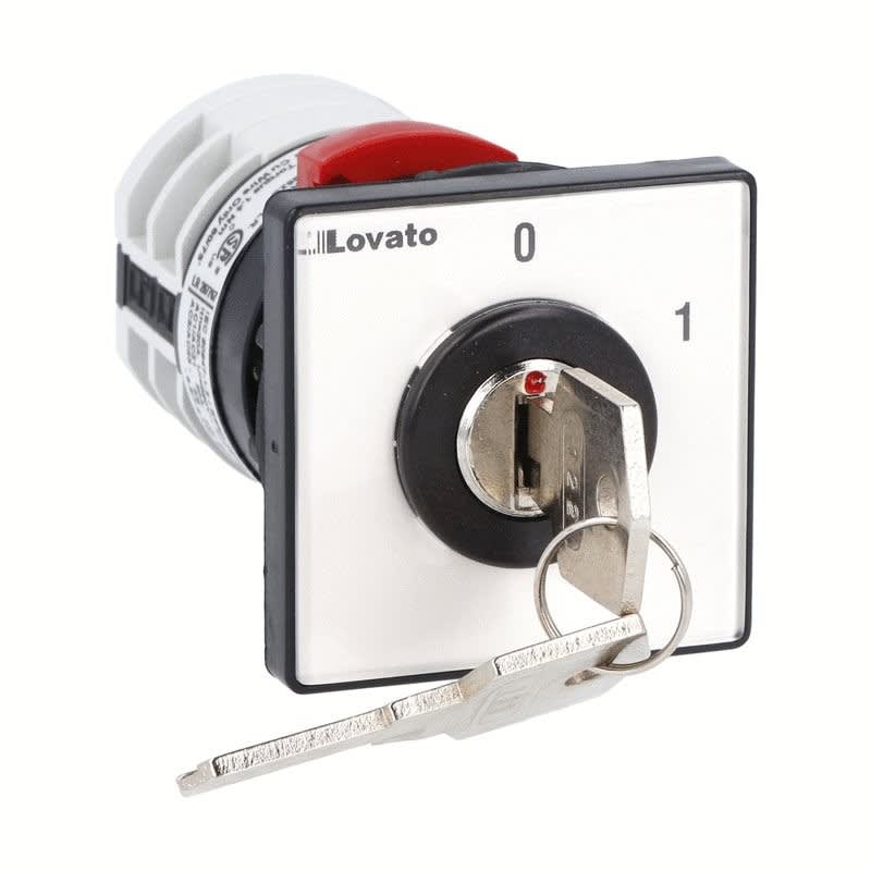 LOVATO ELECTRIC - 3P 2POS SWITCH F/MTNG IP65 DIAMETER 22MM