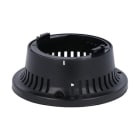 LOVATO ELECTRIC - Socles de fixation horizontale x modules lumineux et sonores en plastique NOIR