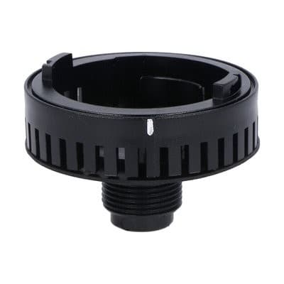 LOVATO ELECTRIC - Socles de fixation x modules lumineux et sonores avec trou Ø22mm en plast. NOIR