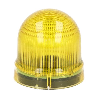 LOVATO ELECTRIC - Balises Ø65mm x mod. lumineux et sonores intermitt. ou cont. 80dB 24VAC/DC JAUNE