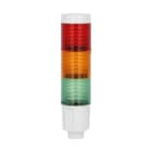LOVATO ELECTRIC - Colonnes lumineuses 45mm 3 couleurs VERT/ORANGE/ROUGE 24VDC