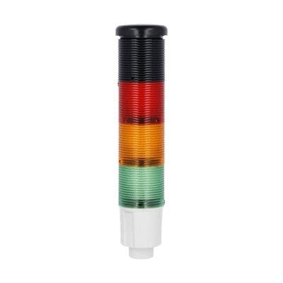 LOVATO ELECTRIC - Colonnes lumineuses et sonores 45mm 3 couleurs VERT/ORANGE/ROUGE 24VDC