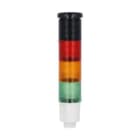 LOVATO ELECTRIC - Colonnes lumineuses et sonores 45mm 3 couleurs VERT/ORANGE/ROUGE 24VDC