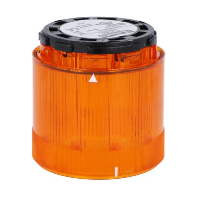 LOVATO ELECTRIC - Modules lumineux flash avec lampe Xenon 4 Joule ORANGE 24VAC/DC